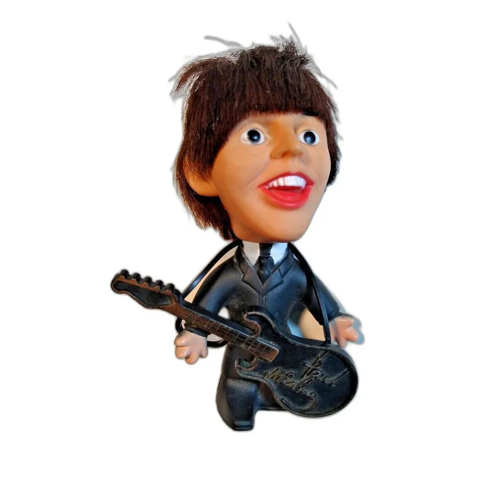 Paul McCartney The Beatles Soft Body Remco Doll Original Guitar Nems 1964